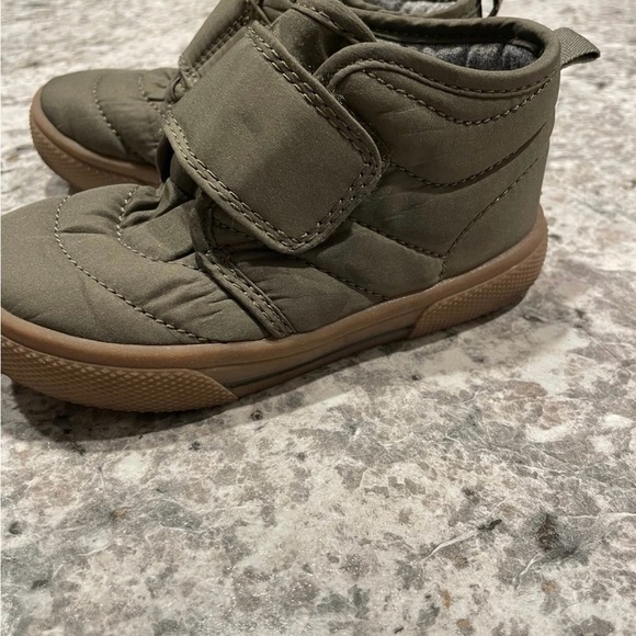 Carter's Green and Brown toddler Boots for Adventurous Days - Picture 1 of 3